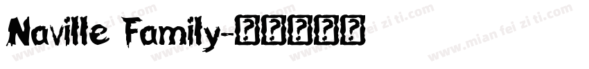 Naville Family字体转换